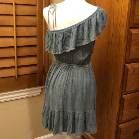 NWT Altar’d State one Shoulder dress in arctic S - Picture 3 of 7